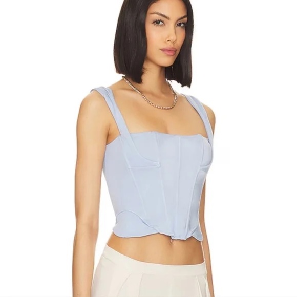 NWT We Are HAH Knock Out Top - periwinkle - Picture 2 of 5